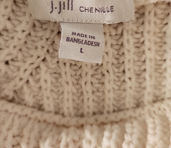 J. Jill Ivory Turtleneck Sweater - Picture 2 of 5